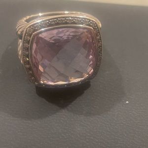 17 mm David yurman Albion lavender amethyst moonlight ring